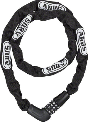 Abus Chain Locks ABUS Steel-O-Chain 5805C Combination Lock: 110/5mm Black