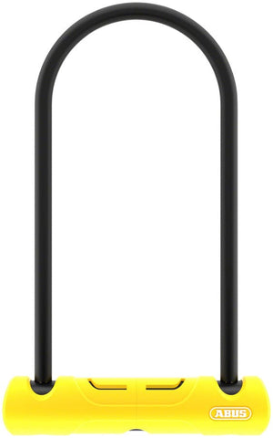 Abus U-Lock ABUS 402 U-Lock - 4.3x9" Keyed Black Includes bracket