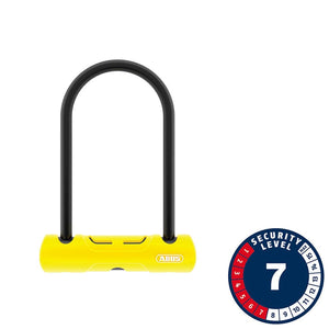 Abus U-Lock Abus 402 U-Lock Key 150x160mm 5.9''x6.3'' Thickness in mm: 10mm Yellow Mini