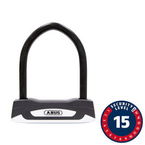 Abus U-Lock Abus Granit XPlus 54 Mini U-Lock Key 13mm 10.8cm x 15.0cm 4.3" x 5.9" Black