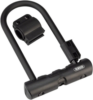 Abus U-Lock Abus Ultra 410 U-Lock - 3.9 x 7" Keyed Black Includes bracket