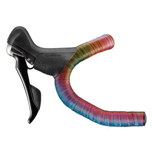 Ciclovation Grips & tape Ciclovation Halo Touch Handlebar Tape, Irradiant Violet w/Blk Plug