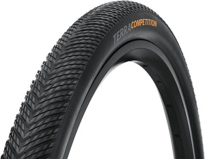 Continental Tires Continental Terra Competition Tire - 700 x 35 Tubeless Folding BLK Rapid Race Casing E25