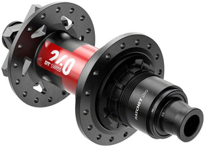 DT Swiss Hubs DT Swiss 240 DEG Rear Hub - 12 x 148mm 6-Bolt XD Black/Red 28H 90pt