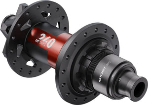 DT Swiss Hubs DT Swiss 240 DEG Rear Hub - 12 x 148mm 6-Bolt XD Black/Red 32H DEG 90 DF