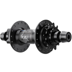 DT Swiss Hubs Rear / 10X135mm Nutted DT Swiss 370 Dirt Jump Hubs