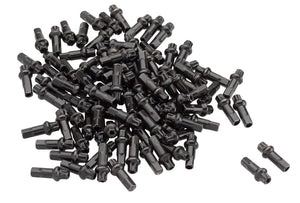 DT Swiss Spoke Nipples DT Swiss Squorx Pro Head Pro Lock Brass Nipples: 2.0 x 15mm Black Box of 100