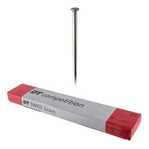 Dt swiss Spokes Dt swiss Competition Straight Pull Straight Pull 2.0/1.8/2.0 282mm Box of 100 Silver No