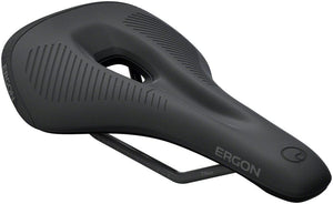 Ergon Saddles Small/Medium Ergon SMS Comp Saddle - TiNox SL, Black, Men's