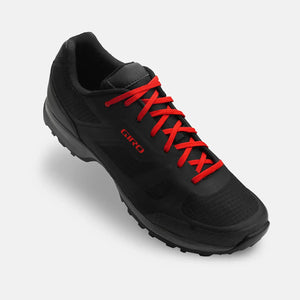 Giro Shoes and Insoles 8 Giro Gauge Cycling Shoes Black/Bright Red