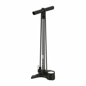 Lezyne Floor Pumps Lezyne Macro Floor Drive DV Pump Flat Gray