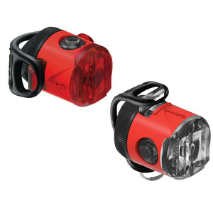 Lezyne Lights Red Lezyne Femto USB-C Drive Headlight/Taillight Set