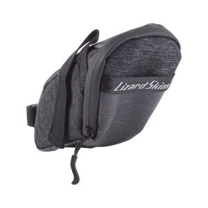 Lizard Skins Bags Lizard skins Super Cache Saddle Bag  Velcro Straps 51 c.i. Jet Black