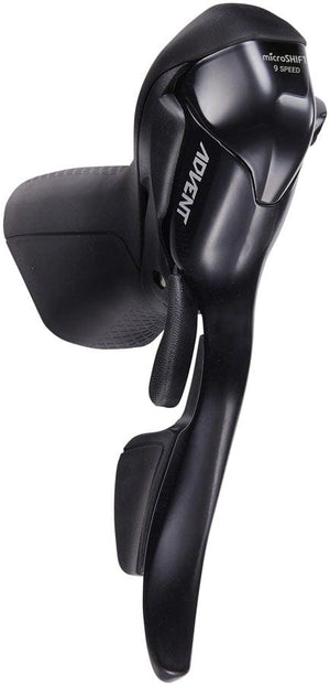 microSHIFT Brake/Shift Lever - Drop Bar microSHIFT ADVENT Right Drop Bar Shifter Lever - 9 Speed BLK ADVENT Compatible Only