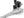 microSHIFT Front Derailleurs and Parts Braze-On microSHIFT Sword Black Front Derailleur - 9-Speed Double 46-52t Max Ring