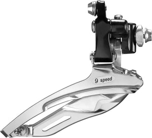 microSHIFT Front Derailleurs and Parts microSHIFT R539 Front Derailleur - 9-Speed Triple 52/42/30t Braze On Shimano Compatible BLK