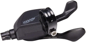 microSHIFT Shifters Plus microSHIFT ADVENT Xpress Right Trigger Shifter - 1x9 Speed, BLK ADVENT Compatible Only