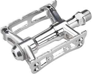 MKS Pedals MKS Sylvan Track Next Pedals - Platform Aluminum 9/16" Silver