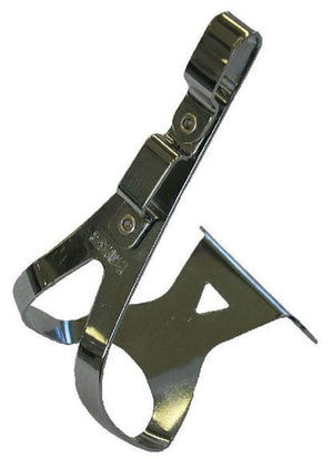 MKS Toe Clips & Straps MKS Twin Toe Clips Steel Large/Deep