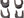 Ortlieb Bag Accessories QL1/QL2 / 8Mm, 11Mm Ortlieb Rail Reducers