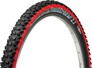 Panaracer Tires Panaracer Fire Pro Tire - 26 x 2 .1 Tubeless Folding Black/Red