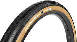 Panaracer Tires Panaracer GravelKing SS Tire - 700 x 35 Tubeless Folding Black/Brown