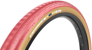 Panaracer Tires Panaracer GravelKing SS Tire - 700 x 45 Tubeless Folding Sakura/Brown