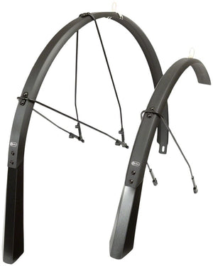 Portland Design Works Full Coverage Fender PDW Full Metal Fenders - 700 x 55mm  Black
