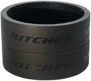 Ritchey Headset Spacers Ritchey WCS Carbon Headset Spacers 1-1/8 10mm Black 2-pack
