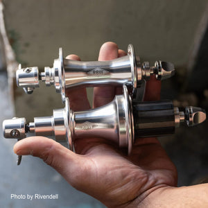 Rivendell Hubs Rivendell Silver Hubs Quick Release