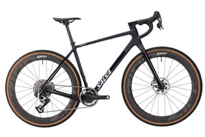 Salsa All-Road Bike Salsa Flyway C DLX RED XPLR AXS 13 Bike - 700c Carbon Midnight X-Large