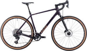 Salsa All-Road Bike Salsa Flyway C Rival XPLR AXS 13 SUS Bike - 700c Carbon BLKberry Medium/Large