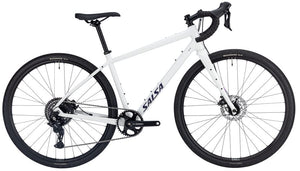 Salsa All-Road Bike Salsa Journeyer Drop Bar ESSA 8 Bike - 700c Aluminum Vapor Gray 55cm