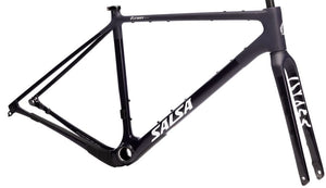 Salsa All-Road Frame Salsa Flyway C DLX Frameset - 700c Carbon Midnight X-Small