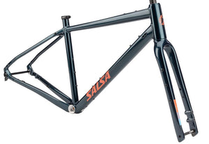 Salsa All-Road Frame Salsa Journeyer Drop Bar Frameset - Aluminum Midnight Blue 57cm