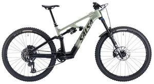 Salsa E-Bikes Salsa Moraine C Eagle 90 Transmission Ebike - 29" Carbon Coffee BLK / Sage Large