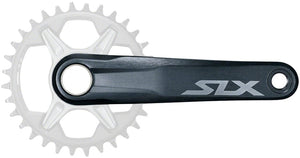 Shimano Cranksets and Arms 165Mm Shimano SLX FC-M7100-1 Crankset - 12-Speed 1x Direct Mount Hollowtech II Spindle Interface, Black