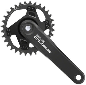 Shimano Cranksets and Arms 170Mm / 32T Shimano CUES FC-U4000-1 Crankset - 9/10/11-Speed, Riveted Square Taper JIS Spindle Interface, Black