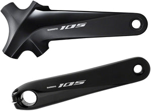 Shimano Cranksets and Arms 172.5Mm Shimano 105 FC-R7000 Crankset - 11-Speed W/O Rings 110 BCD Hollowtech Crank Arms, Black
