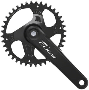 Shimano Cranksets and Arms 175Mm / 40T Shimano CUES FC-U4000-1 Crankset - 9/10/11-Speed, Riveted Square Taper JIS Spindle Interface, Black