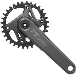 Shimano Cranksets and Arms Shimano CUES FC-U6000-1 Crankset - 170mm 9/10/11-Speed 32t Asymmetric 96 BCD Hollowtech II BLK