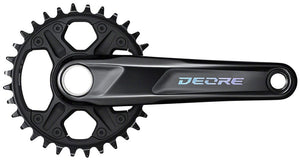Shimano Cranksets and Arms Shimano Deore FC-M6100-1 Crankset - 175mm 12-Speed 32t Black
