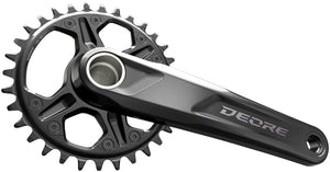 Shimano Cranksets and Arms Shimano Deore FC-M6120-1 Crankset - 175mm 12-Speed 32t Black