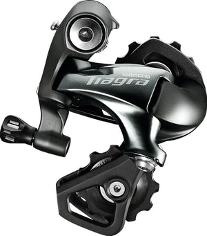 Shimano Rear Derailleurs Short Cage / Black Shimano Tiagra RD-4700-GS Rear Derailleur - 10 Speed Medium Cage Silver