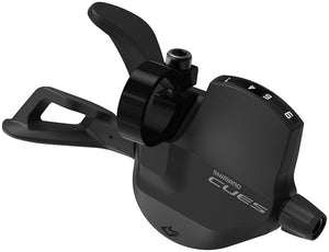 Shimano Shifters Shimano CUES SL-U4010-9R Shifter - Right 9-Speed Rapidfire Plus Optical Gear Display BLK