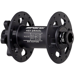 Spank Hubs Spank HEX Gravel 6B Disc Front Hub 28h 12x100mm