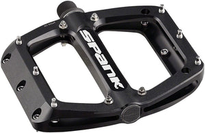 Spank Pedals Spank Spoon 110 Pedals - Platform Aluminum 9/16" 110mm Wide Black