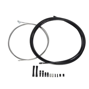 SRAM Cables and Housing SRAM 5mm SlickWire Extra Long Road Brake Set Black