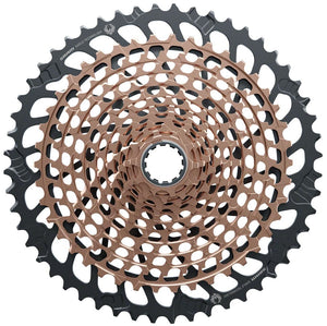 SRAM Cassettes and Cogs SRAM XX1 Eagle XG-1299 Cassette - 12-Speed 10-52t Copper For XD Driver Body