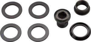 SRAM Chainring Bolts and Hardware SRAM Force 1/ CX1 Chainring Spacer Bolt Set Five Spacers Hidden Nut/Bolt Fits Rival 1 Hidden Chainring Bolt Design